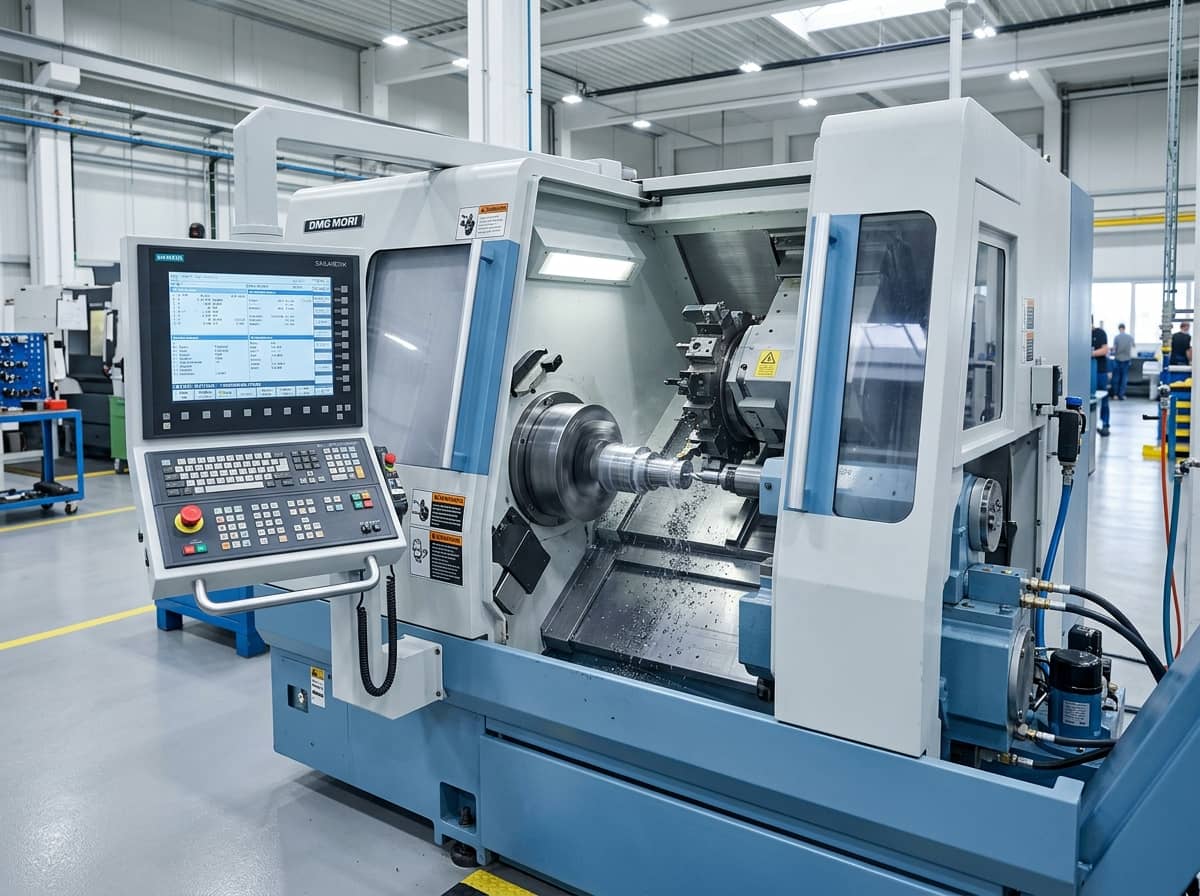 CNC Turning Lathe — 8" Chuck, Siemens Control